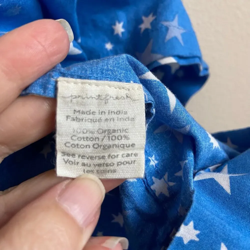 Printfresh Celestial Skys Blue Sleep Tank Top Size Large - Picture 5 of 5